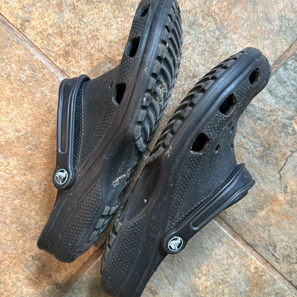 Black Classic Crocs - image 5